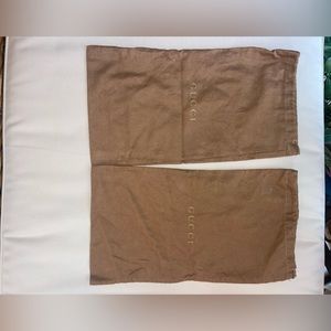 Authentic Gucci Shoe Dust Bag